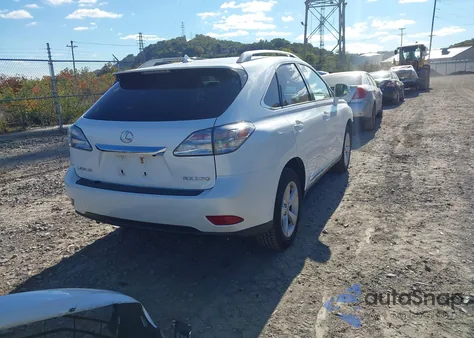 2010 Lexus Rx 350 из США, поврежденный, VIN 2T2BK1BA4AC051549